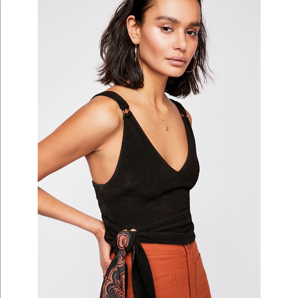 Free People Paisley Pop Tank